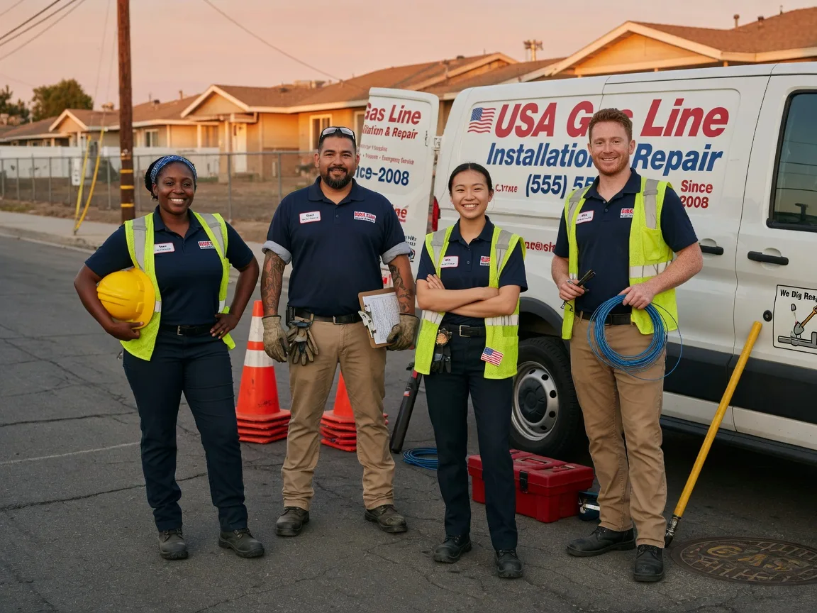 Gas Line Installation company in Angleton, TX